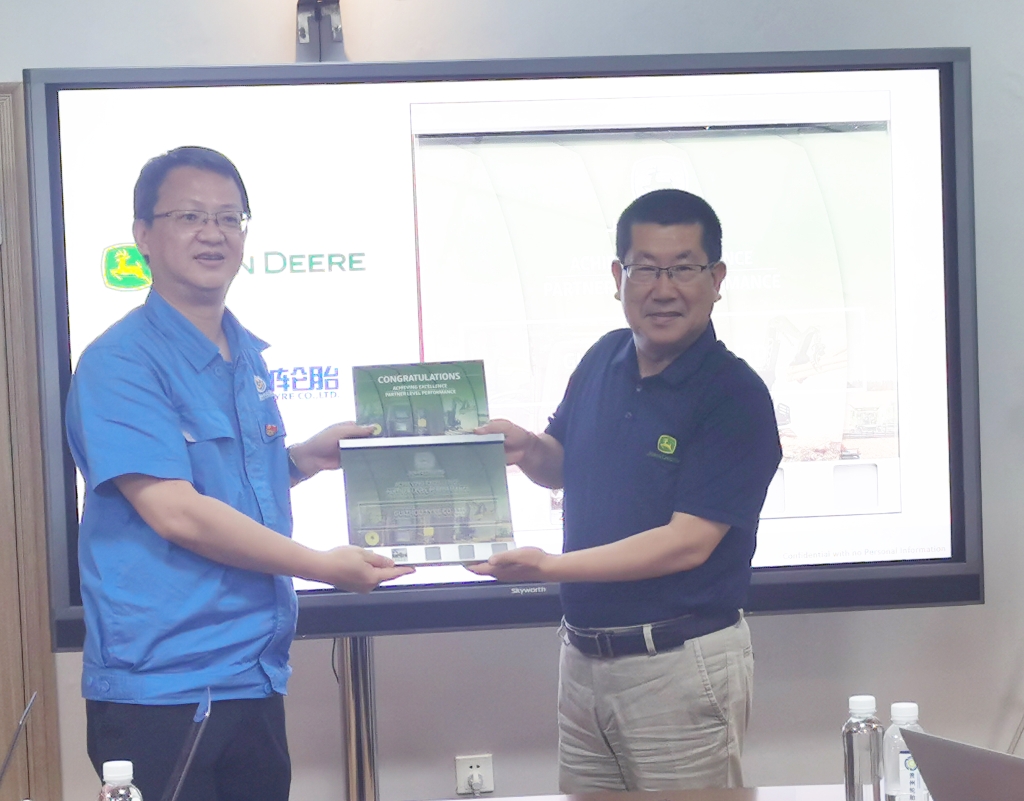 貴州輪（lún）胎與全球農機巨頭企業開啟合作新征程